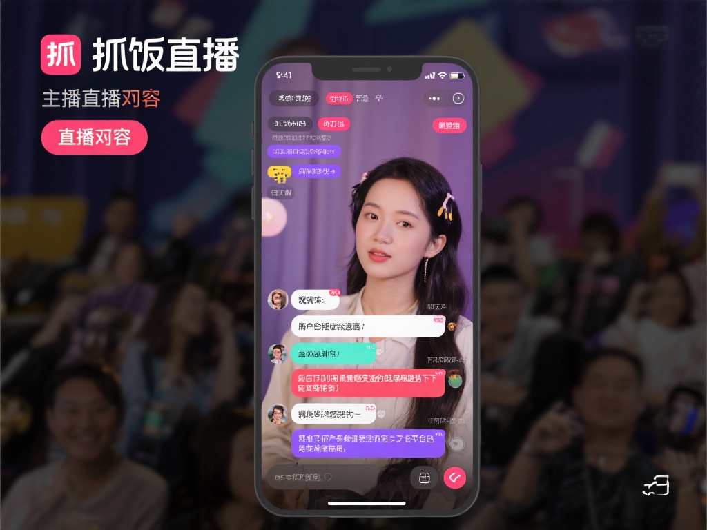 抓饭直播不仅专注于直播内容本身，其弹幕互