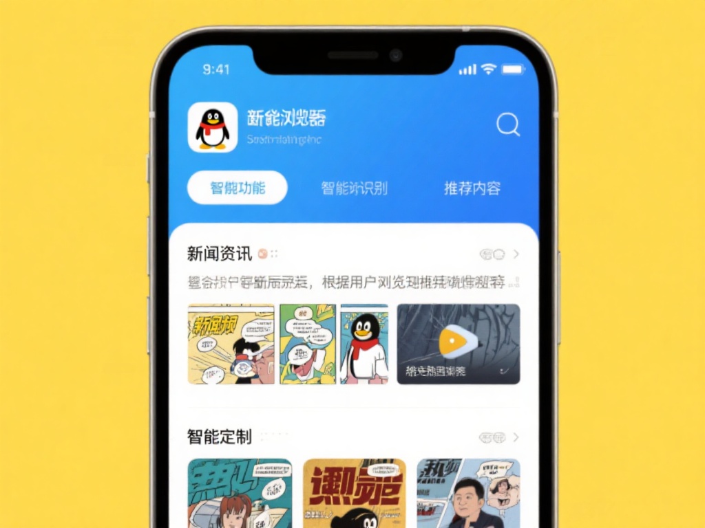 企鹅浏览器-企鹅浏览器手机网页版/安卓版/官方版-漫漫看 此外,企鹅浏览器还配备了一套智能识别功能